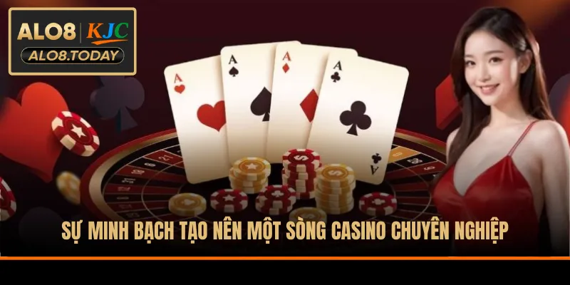 Sự minh bạch tạo nên một sòng casino chuyên nghiệp